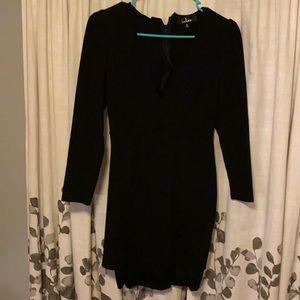 lulus Black tight dress, worn once
